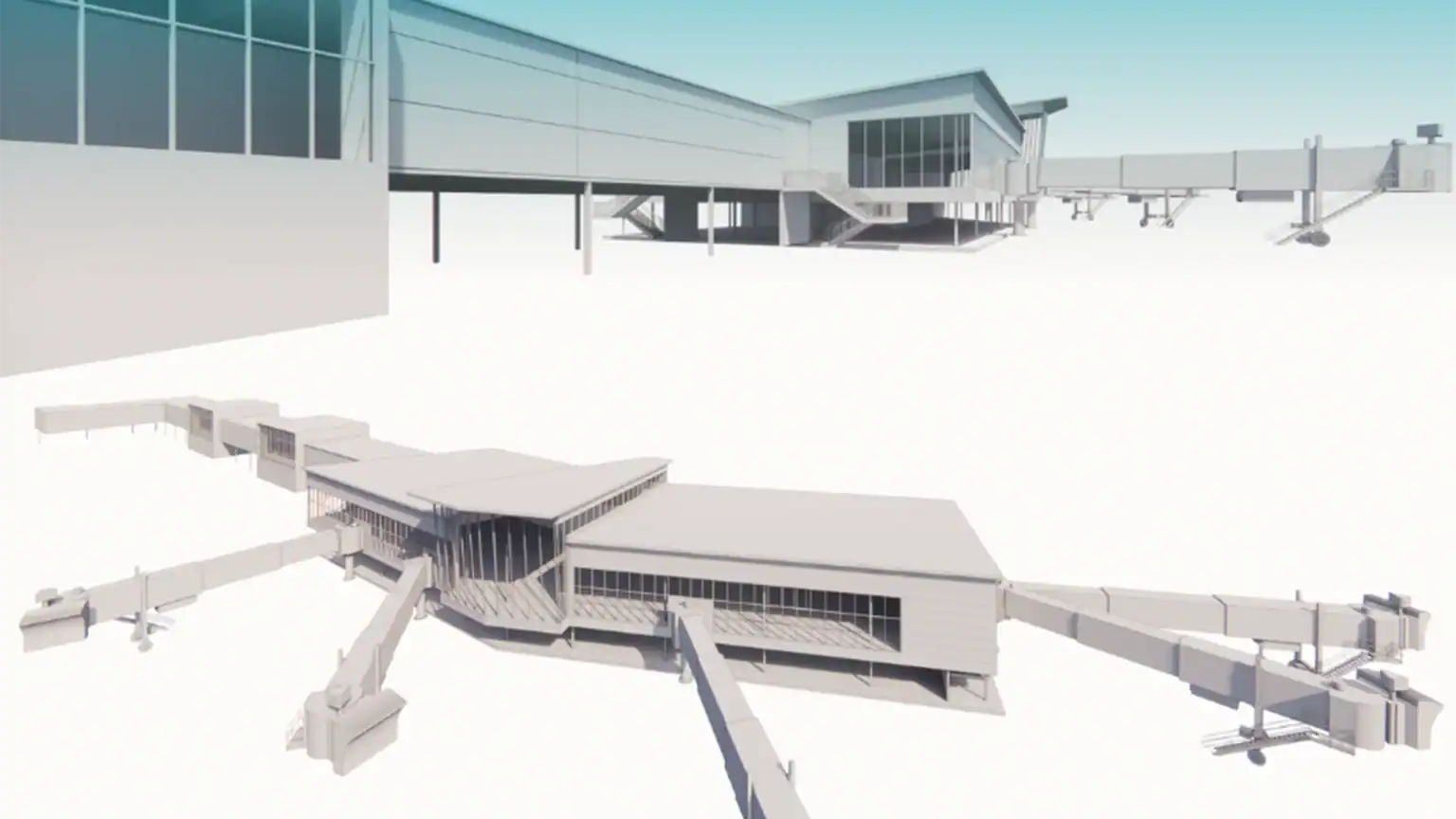 Gate expansion rendering