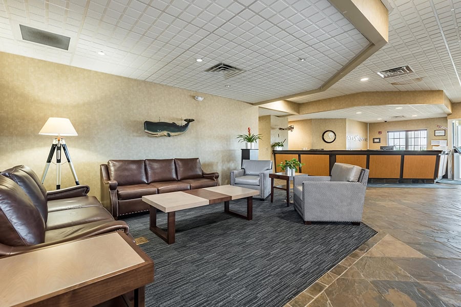 Interior of Charleston Executive Airport